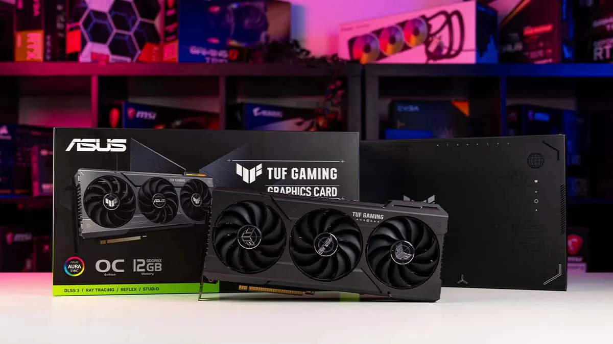 کارت گرافیک ایسوس مدل TUF Gaming GeForce RTX 4070 SUPER 12GB GDDR6X OC Edition حافظه 12 گیگابایت