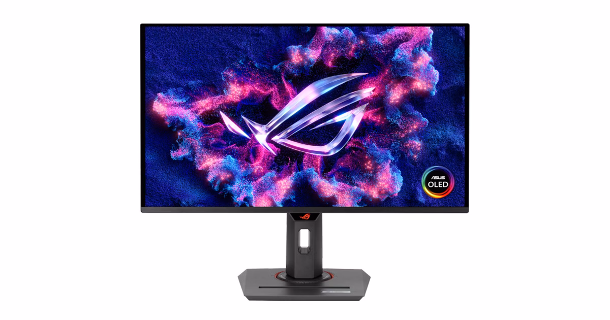مانیتور ایسوس 26.5 اینچی مدل ROG Strix OLED XG27ACDNG