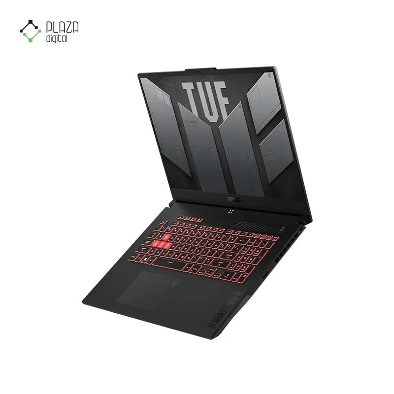 نمای کناری لپ تاپ ایسوس 15.6 اینچی مدل TUF Gaming A15 FA507NU R7 7735HS 48GB 2TB SSD RTX4050 پلازا دیجیتال