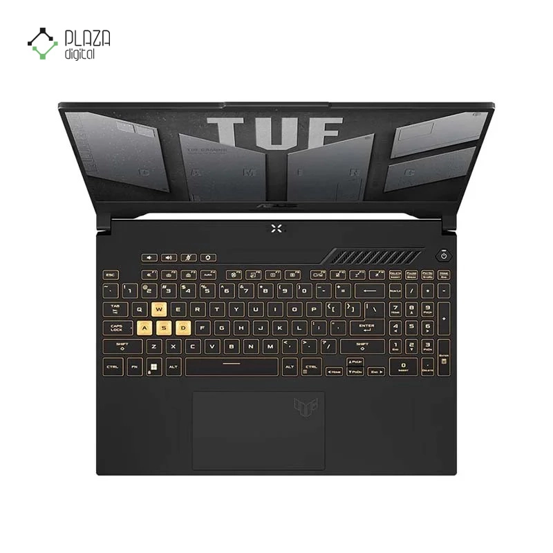 نمای کیبورد لپ تاپ ایسوس 15.6 اینچی مدل TUF Gaming F-15 FX507VU i7 13620H 16GB 512GB SSD RTX4050 پلازا دیجیتال