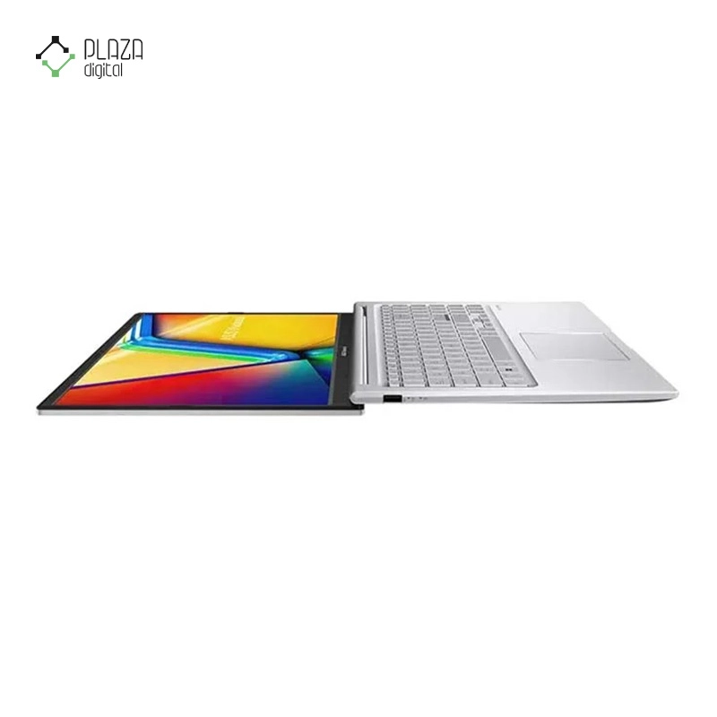 نمای 180 درجه لپ تاپ ایسوس 15.6 اینچی مدل VivoBook 15 R1504VA i5 1335U 16GB 2TB SSD Intel HD پلازا دیجیتال