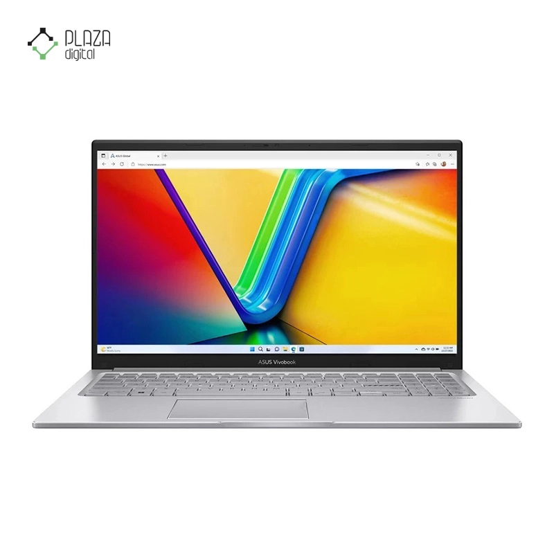 نمای جلو لپ تاپ ایسوس 15.6 اینچی مدل VivoBook 15 X1504ZA i7 1255U 16GB 1TB SSD Intel Iris Xe پلازا دیجیتال