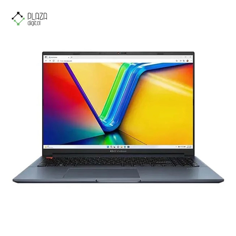 نمای جلو لپ تاپ ایسوس 15.6 اینچی مدل VivoBook Pro 15 OLED K6502VJ i7 13700H 16GB 2TB SSD RTX3050 پلازا دیجیتال