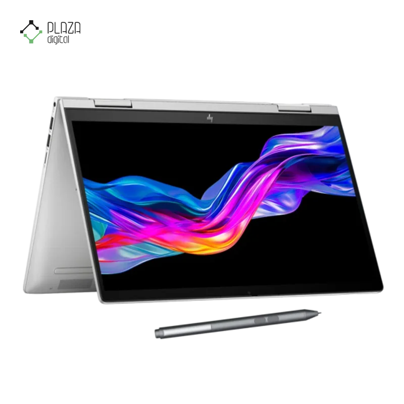 نمای 360 درجه لپ تاپ اچ پی 14 اینچی مدل ENVY X360 14-ES1023DX Core 7 150U 16GB 1TB Iris Xe Pen پلازا دیجیتال