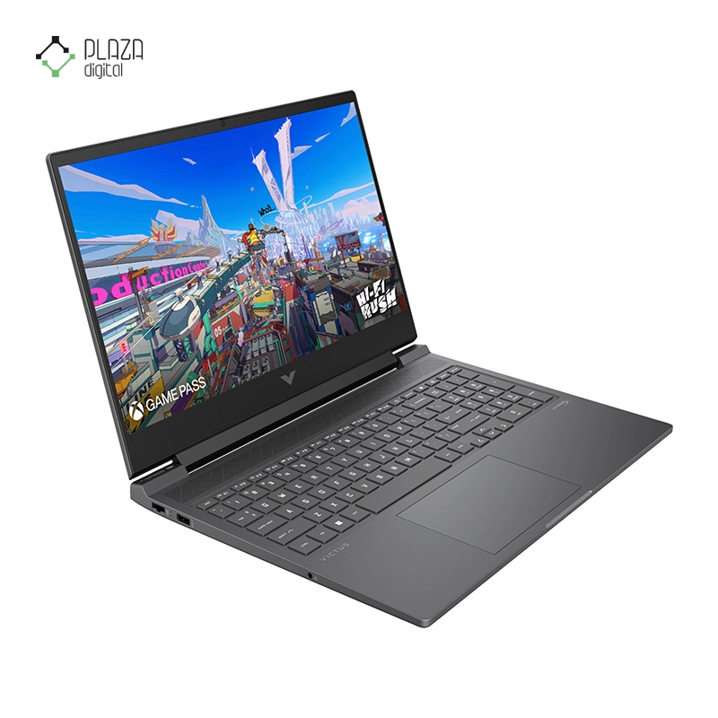 نمای سمت چپ لپ تاپ اچ پی 16 اینچی مدل VICTUS 16T R100 i7 14700HX 16GB 1TB SSD RTX4060 پلازا دیجیتال