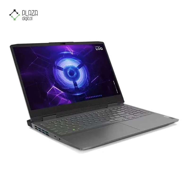 نمای سمت چپ لپ تاپ لنوو 15.6 اینچی مدل LOQ i7 13700H 32GB 512GB SSD RTX4050 پلازا دیجیتال