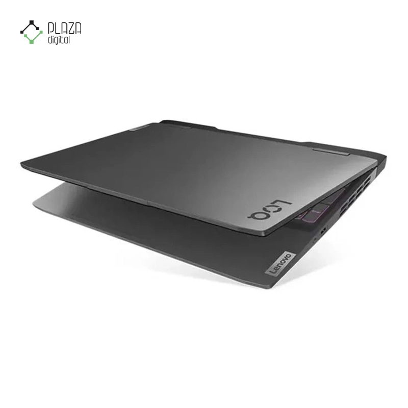 نمای نیمه باز لپ تاپ لنوو 15.6 اینچی مدل LOQ i7 13700H 32GB 512GB SSD RTX4050 پلازا دیجیتال