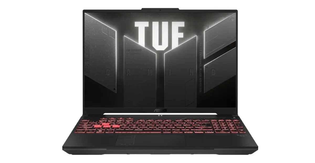 لپ تاپ ایسوس 15.6 اینچی مدل TUF Gaming A15 FA507UV R9 8945H 32GB 2TB SSD RTX4060