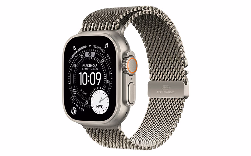ساعت هوشمند اپل مدل Ultra 3 Titanium Milanese Loop 49mm