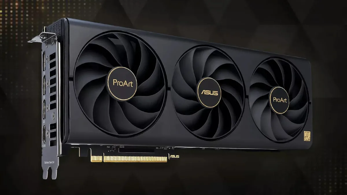 کارت گرافیک ایسوس مدل ProArt GeForce RTX 4080 SUPER 16GB GDDR6X OC Edition حافظه 16 گیگابایت