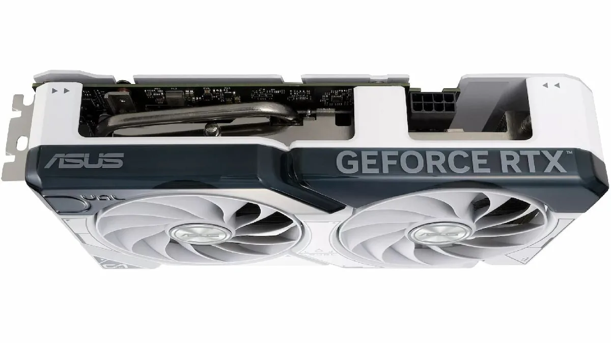 کارت گرافیک ایسوس مدل Dual GeForce RTX 4060 Ti White OC Edition حافظه 8 گیگابایت