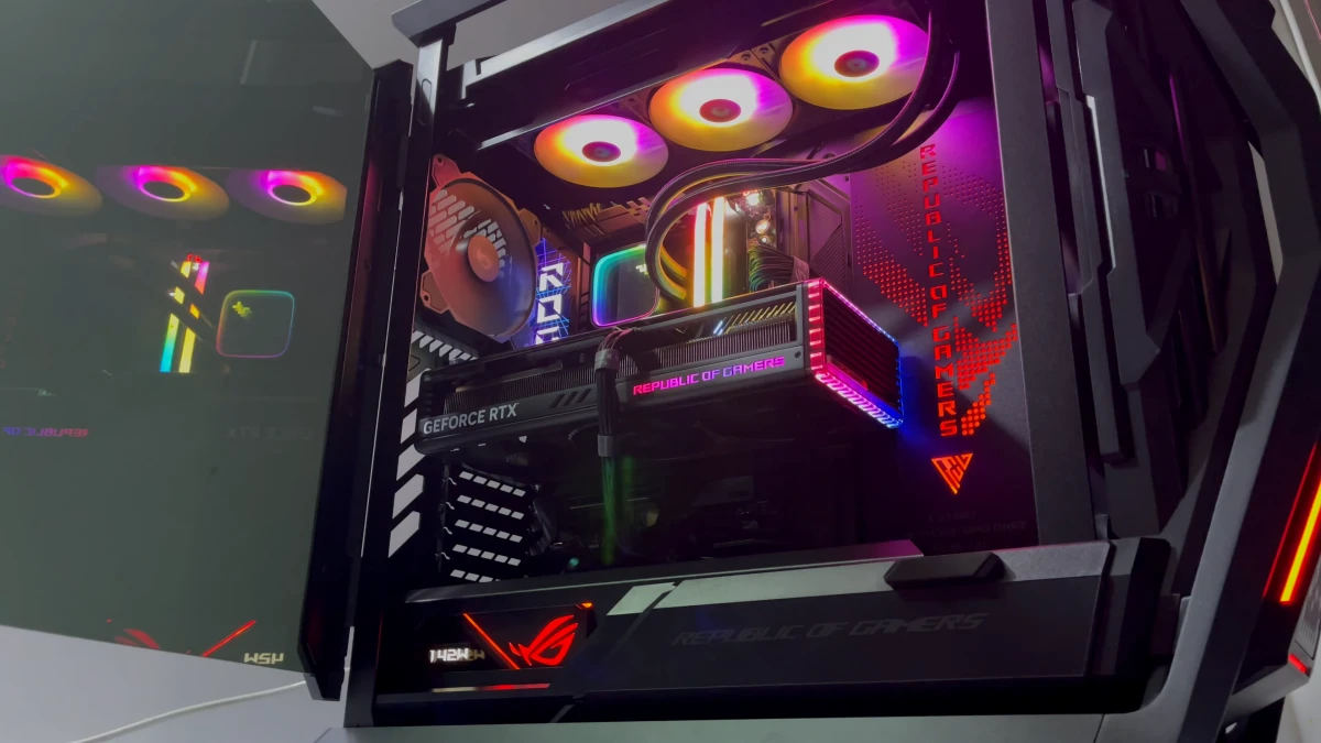 کارت گرافیک ایسوس مدل ROG Strix GeForce RTX 4080 SUPER OC Edition