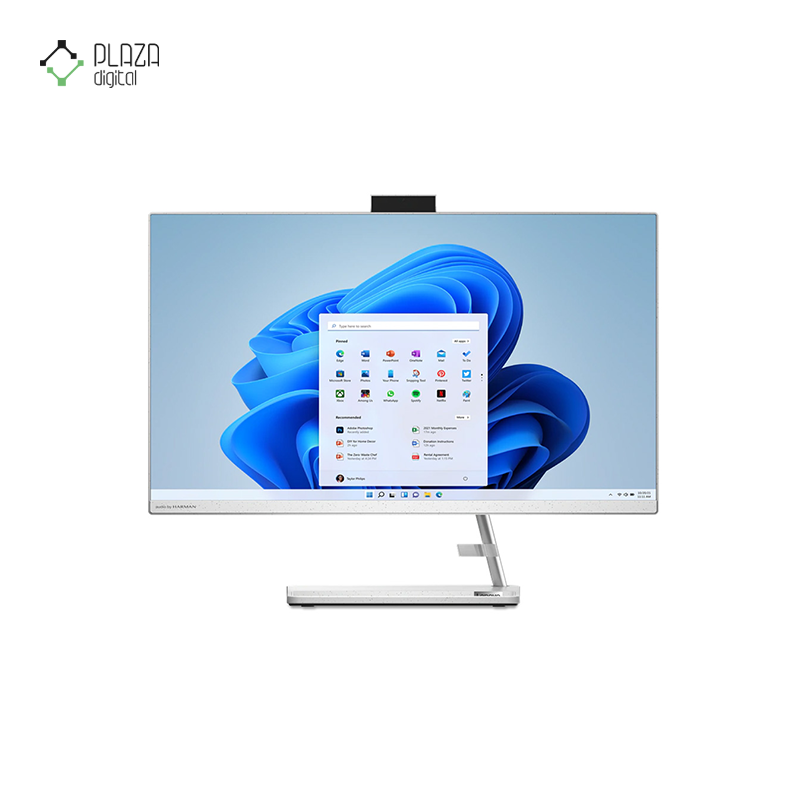 نمای اصلی کامپیوتر همه کاره 27 اینچی لنوو مدل lenovo ideacentre aio 3-d nontouch سفید