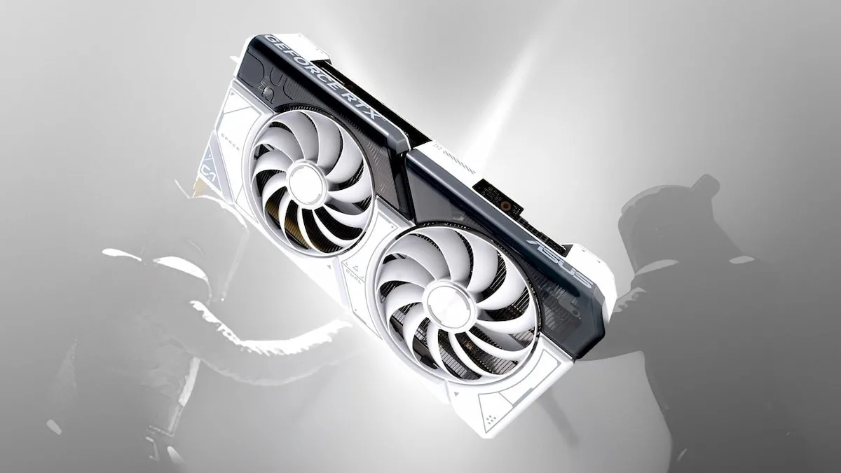 کارت گرافیک ایسوس مدل Dual GeForce RTX 4060 White OC Edition 8GB GDDR6 حافظه 8 گیگابایت