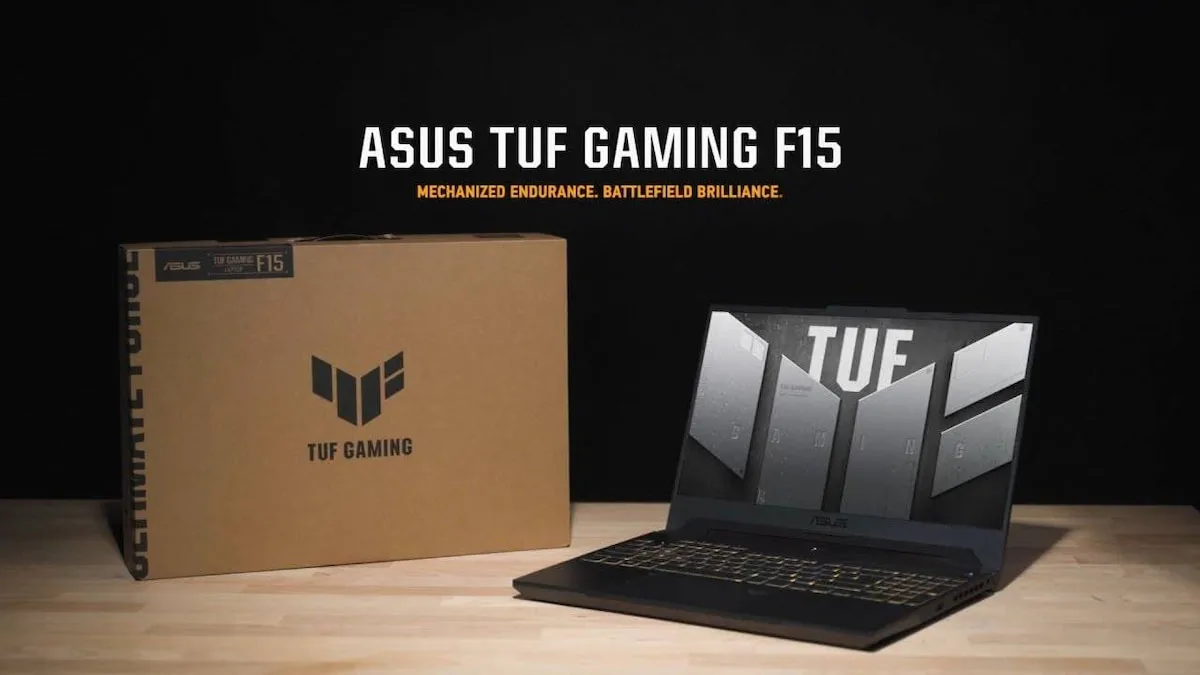 لپ تاپ ایسوس 15.6 اینچی مدل TUF Gaming F15 FX507VI-A i7 13620H 16GB 512GB SSD RTX4070