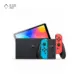 نمای کلی کنسول بازی نینتندو مدل nintendo switch oled neon blue and neon red