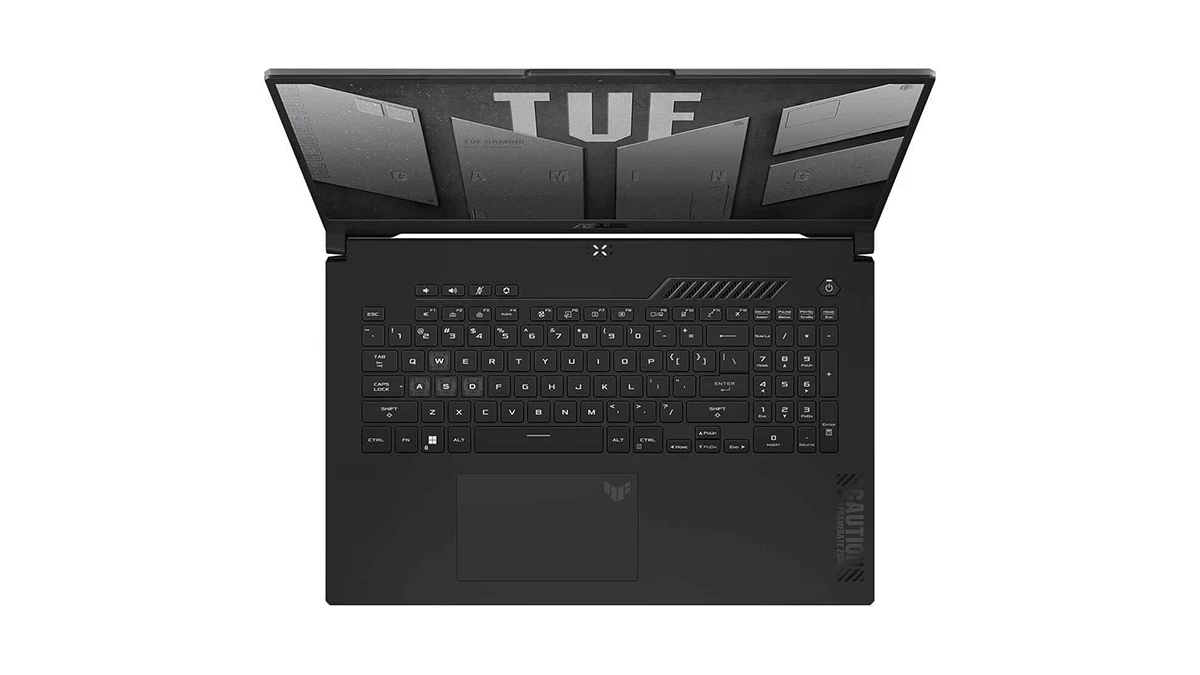 مشخصات کیبورد و تاچ پد TUF GAMING F17 FX707VV