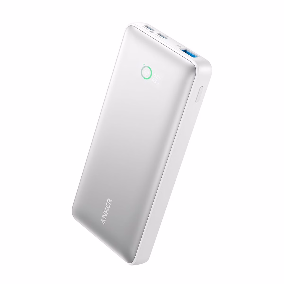 پاوربانک انکر مدل PowerCore 533 A1249H11 ظرفیت 10000 میلی آمپر ساعت رنگ سفید پلازا دیجیتال