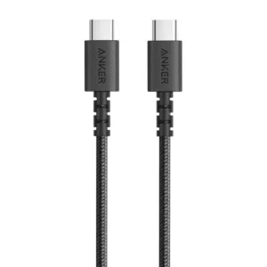 کابل تبدیل USB-C به USB-C انکر +PowerLine مدل A8032 طول 90 سانتی متر مشکی پلازا دیجیتال