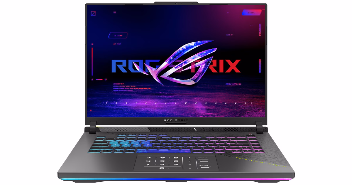 لپ تاپ گیمینگ ایسوس 16 اینچی مدل ROG Strix G16 G614PR R9 8940HX RTX5070 Ti