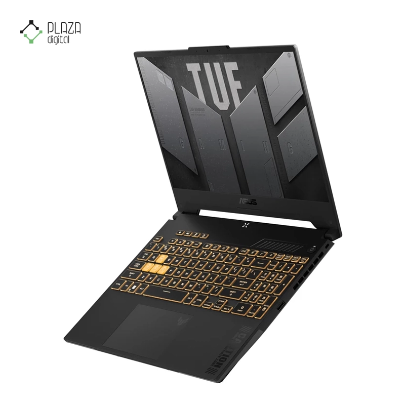 نمای کناری لپ تاپ ایسوس 15.6 اینچی مدل TUF Gaming F15 FX507VI i7 13620H 16GB 1TB RTX4070 پلازا دیجیتال