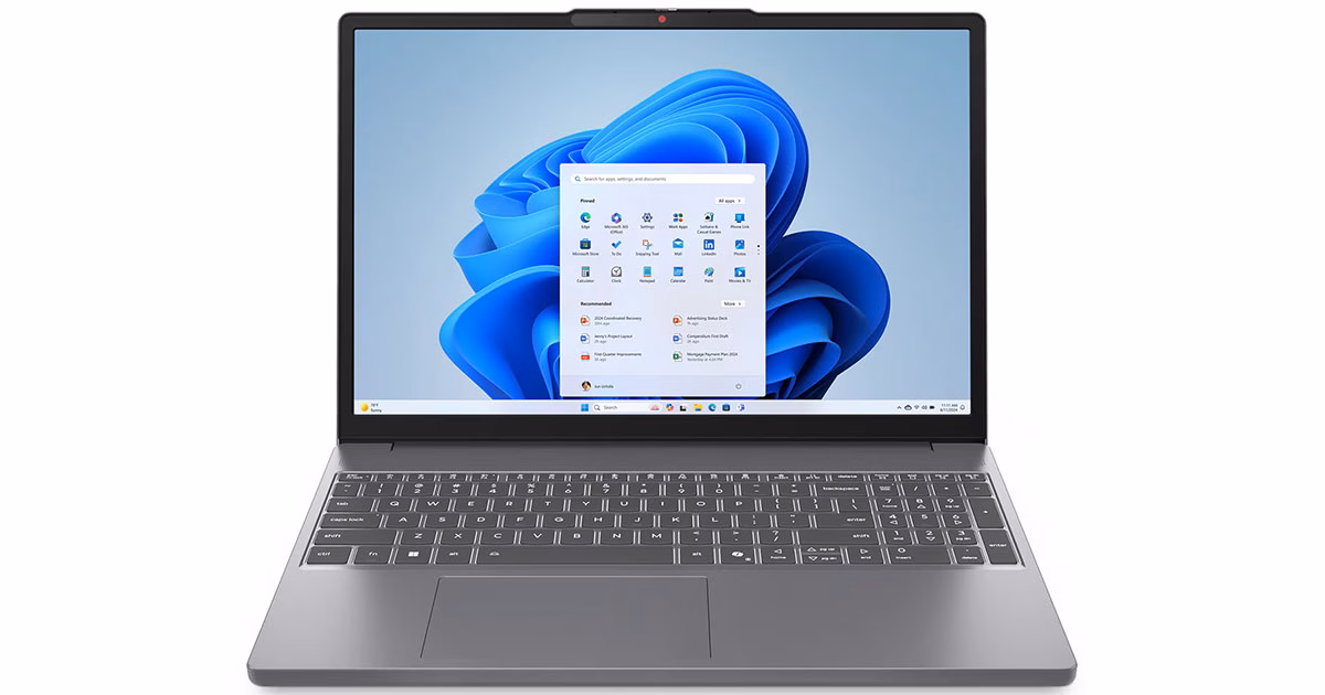 لپ تاپ لنوو 15.3 اینچی مدل IdeaPad Slim 3 15IRH10 i5 13420H UHD