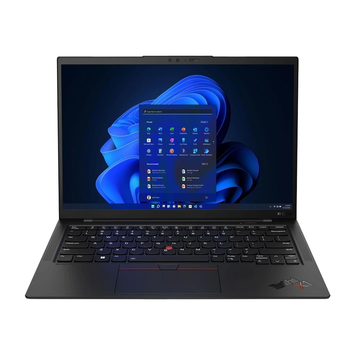 لپ تاپ لنوو 14 اینچی مدل ThinkPad X1 Carbon i7 1355U 32GB 1TB Iris Xe