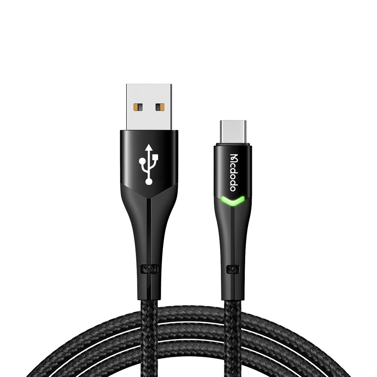 کابل تبدیل USB به USB-C مک دودو مدل CA-7963 طول 1.5 متر مشکی پلازا دیجیتال