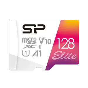 کارت حافظه microSDHC سیلیکون پاور مدل Elite Colorful کلاس 10 استاندارد UHS-I U1 سرعت 100MBps ظرفیت 128 گیگابایت - پلازا دیجیتال