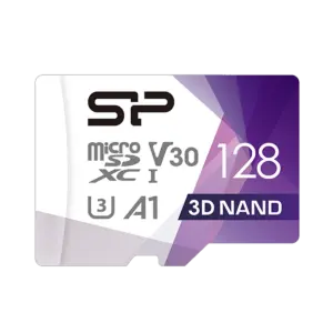 کارت حافظه microSDXC سیلیکون پاور مدل Superior Pro Colorful کلاس 10 استاندارد UHS-I U3 V30 A1 سرعت 100MBps ظرفیت 128 گیگابایت - پلازا دیجیتال