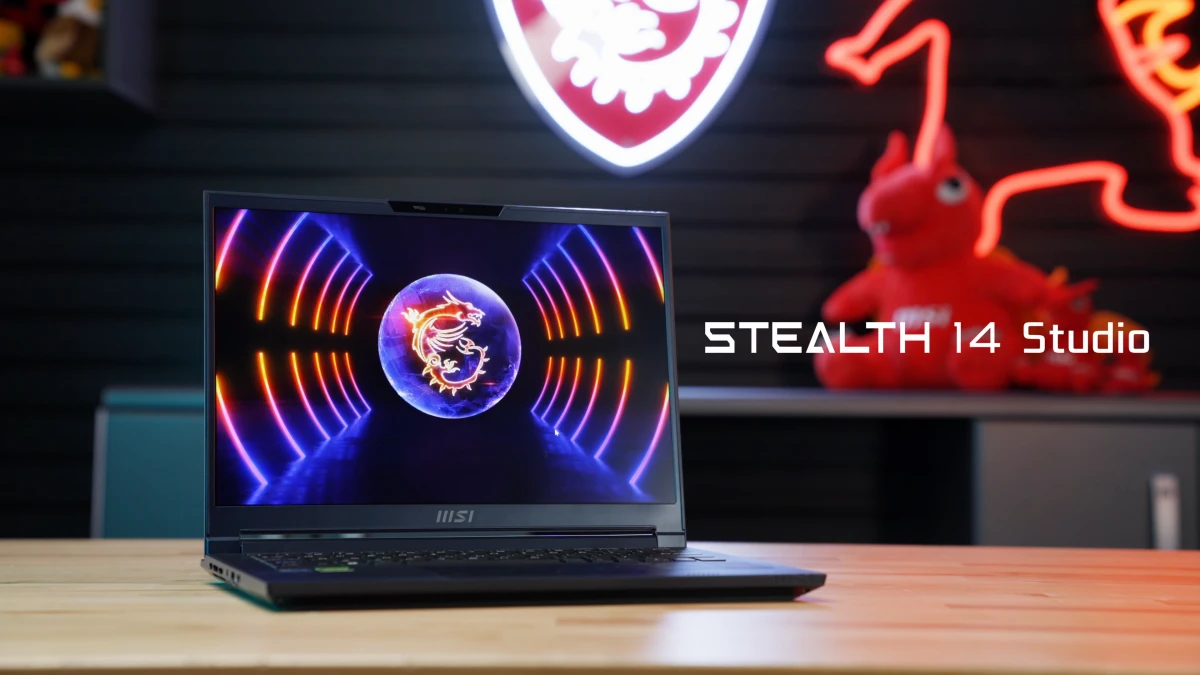 لپ تاپ گیمینگ ام اس آی 14 اینچی مدل Stealth 14 AI Studio A1VFG