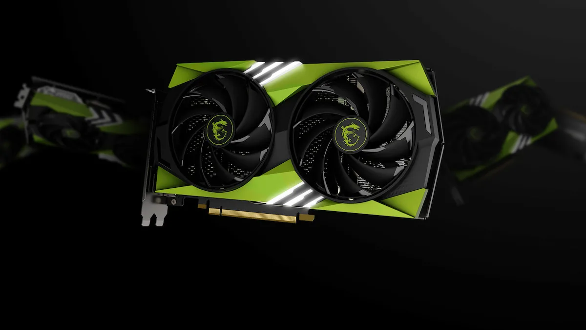 کارت گرافیک ام اس آی مدل GeForce RTX 4060 GAMING X NV EDITION 8G حافظه 8 گیگابایت