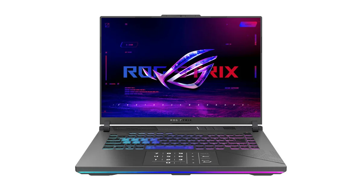 لپ تاپ ایسوس 16 اینچی مدل ROG Strix G16 G614JZR i9 14900HX 32GB 1TB SSD RTX4080