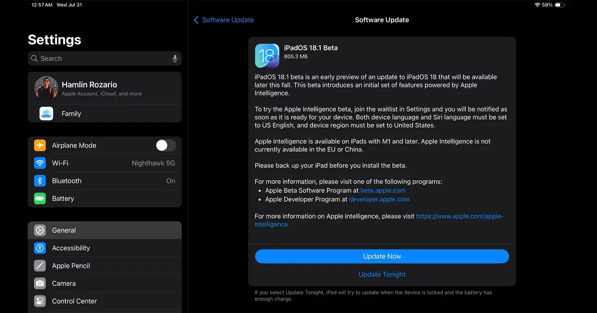 بررسی هوش مصنوعی Apple Intelligence در نسخه بتای iOS 18 1