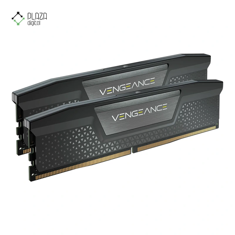 رم کامپیوتر DDR5 دو کاناله 5600 مگاهرتز CL40 کورسیر مدل VENGEANCE ظرفیت 32 گیگابایت پلازا دیجیتال