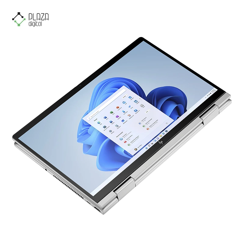 نمای بالا از لپ تاپ اچ پی 14 اینچی مدل ENVY X360 14 ES1013DX Core 5 120U 8GB 512GB پلازا دیجیتال