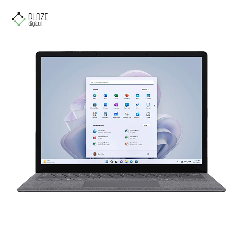 لپ تاپ مایکروسافت 13.5 اینچی مدل Surface Laptop 5 i5 1235U 8GB 512GB Iris Xe پلازا دیجیتال