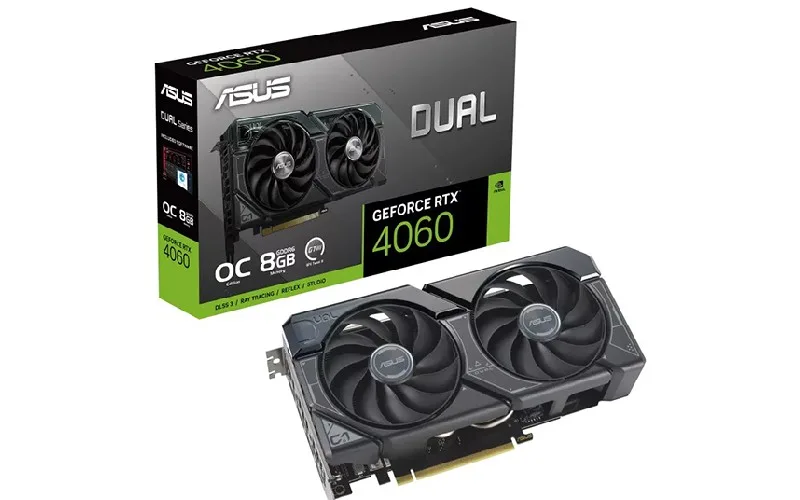 کارت گرافیک ایسوس مدل Dual RTX 4060 OC Edition 8G GDDR6