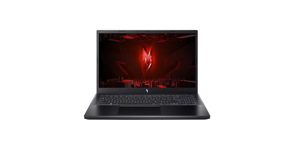 anv15 51 71pd a nitro v 15 acer laptop front view