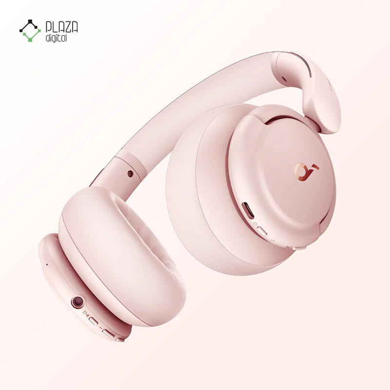 هدفون بی سیم انکر مدل Soundcore Life Q30 A3028 صورتی پلازا دیجیتال