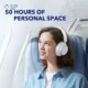 هدفون بی سیم انکر مدل Soundcore Space Q45 A3040 سفید پلازا دیجیتال