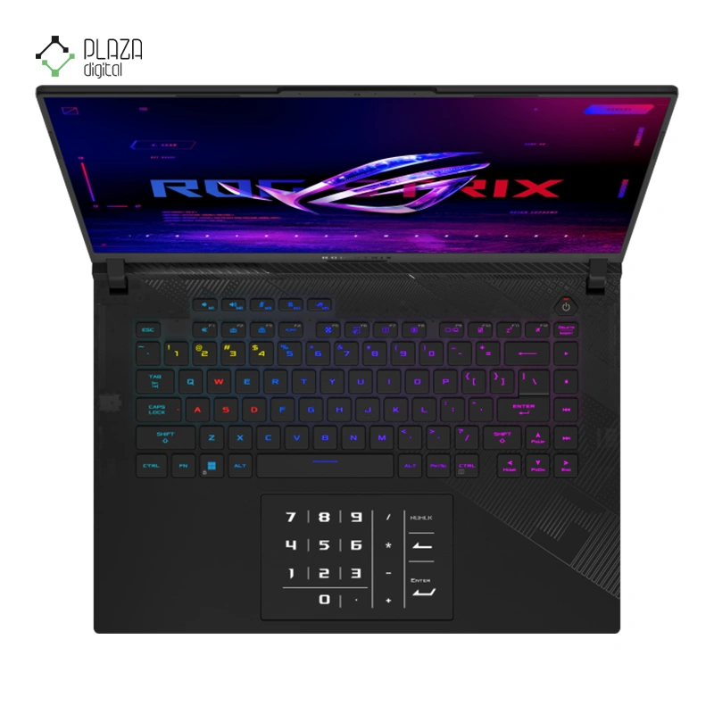 لپ تاپ ایسوس 16 اینچی مدل ROG Strix Scar 16 G634JYR i9 14900HX 64GB 2TB RTX4090 پلازا دیجیتال