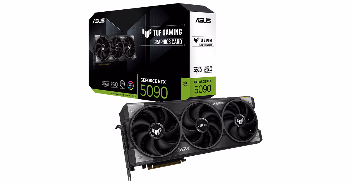 کارت گرافیک ایسوس مدل TUF Gaming GeForce RTX 5090 32GB GDDR7 OC Edition