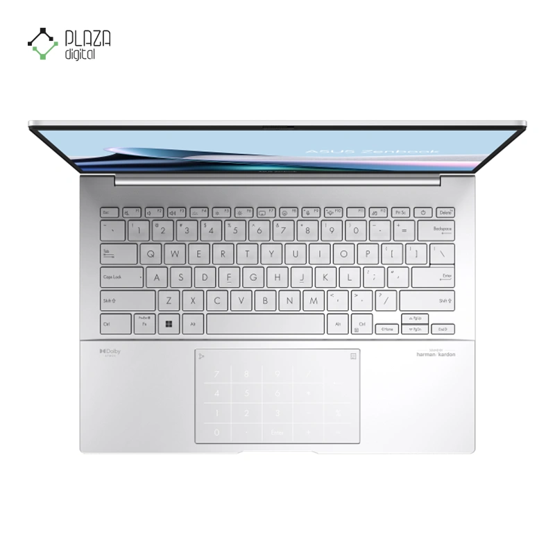 کیبورد لپ تاپ ایسوس 14 اینچی مدل Zenbook 14 OLED UX3405MA Core Ultra 5 125H 16GB 512GB Arc پلازا دیجیتال