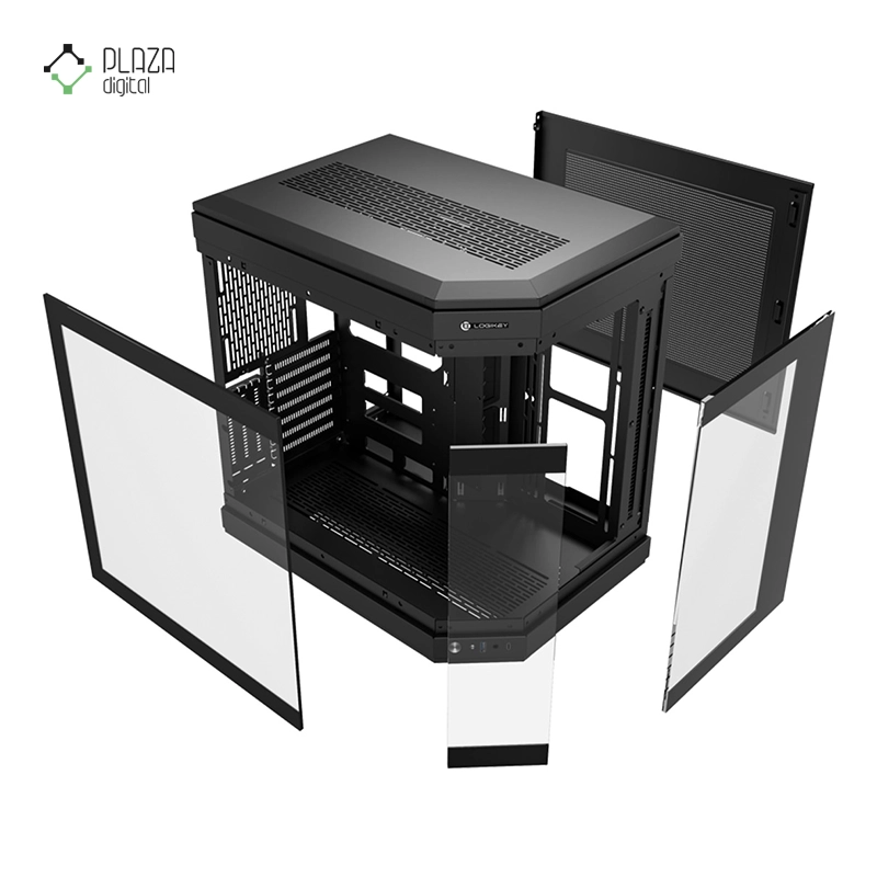 کیس کامپیوتر گیمینگ لاجیکی مدل C560B پلازا دیجیتال