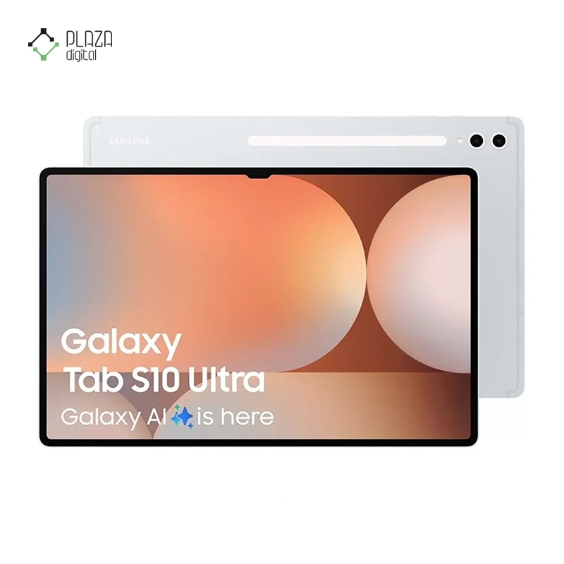 تبلت سامسونگ مدل Galaxy Tab S10 Ultra 5G ظرفیت 1 ترابایت رم 16 گیگابایت - رنگ نقره ای پلازا دیجیتال