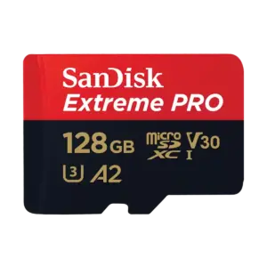 کارت حافظه microSDXC سن دیسک مدل Extreme Pro کلاس V30 استاندارد UHS-I سرعت 200MBps ظرفیت 128 گیگابایت پلازا دیجیتال