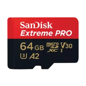 کارت حافظه microSDXC سن دیسک مدل Extreme Pro کلاس V30 استاندارد UHS-I سرعت 200MBps ظرفیت 64 گیگابایت پلازا دیجیتال