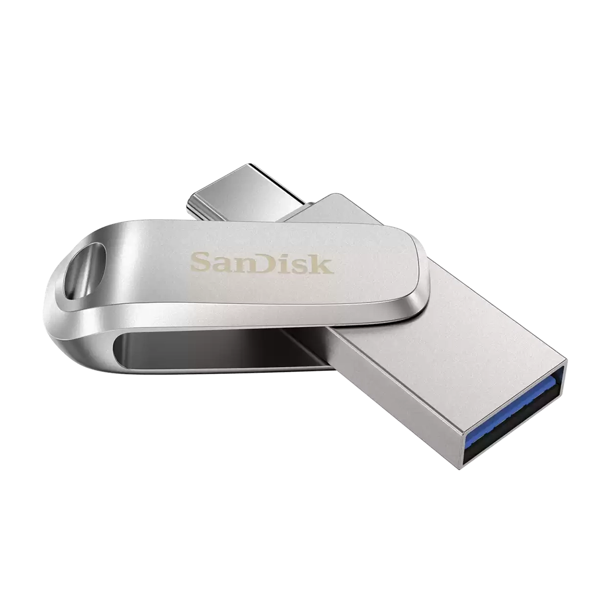 فلش مموری سن دیسک مدل Ultra Dual Drive Luxe ظرفیت 128 گیگابایت پلازا دیجیتال