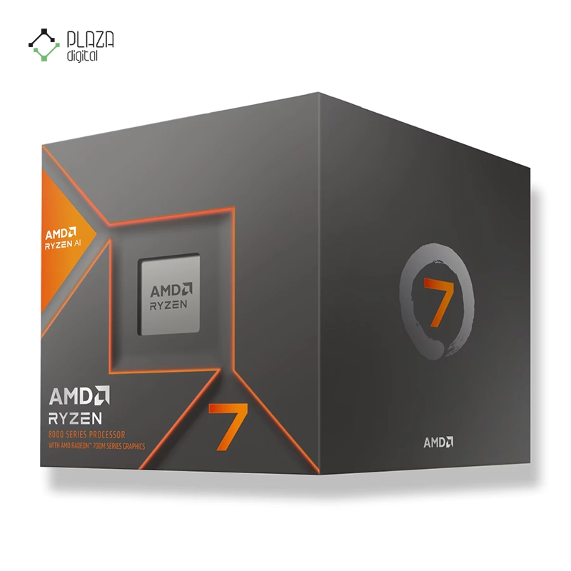 پردازنده مرکزی ای ام دی مدل Ryzen 7 8700G Box پلازا دیجیتال